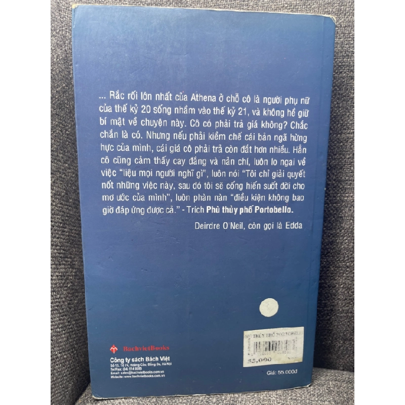 Phù thuỷ phố Portobello Paulo Coenlho 2007 mới 80% ố nhẹ viết HPB2504 Oreka-Blogmeo 182333