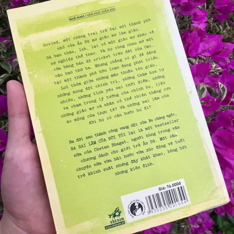 Ba sai lầm của đời tôi Chetan Bhagat 563410