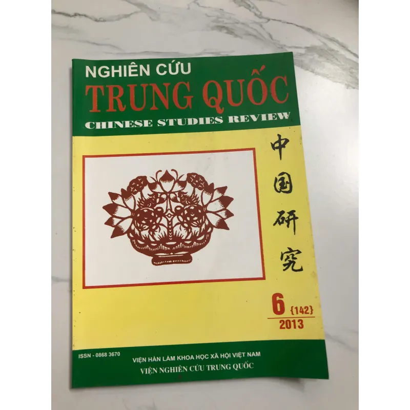 NGHIÊN CỨU TRUNG QUỐC - CHINESE STUDIES REVIEW - Số 6 (142) 2013 640264
