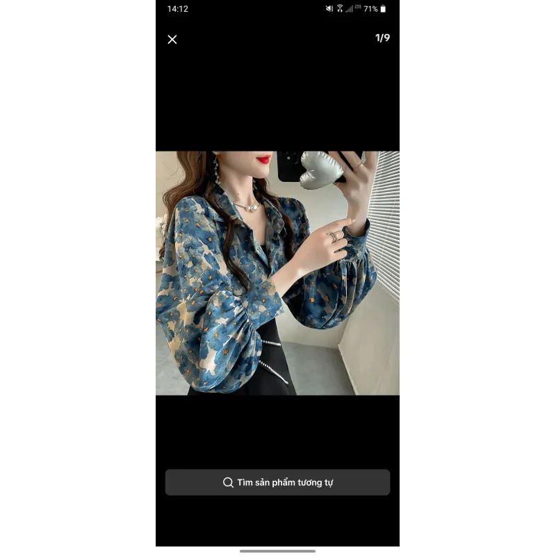 Áo sơ mi hàng Lucydress chính hãng 717524