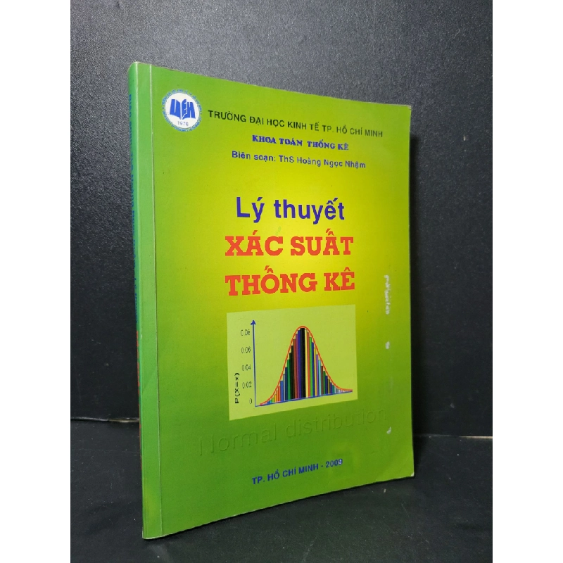 Lý thuyết xác suất thống kê mới 90% bẩn nhẹ 2009 Hoàng Ngọc Nhậm HCM2205 GIÁO TRÌNH, CHUYÊN MÔN 458028