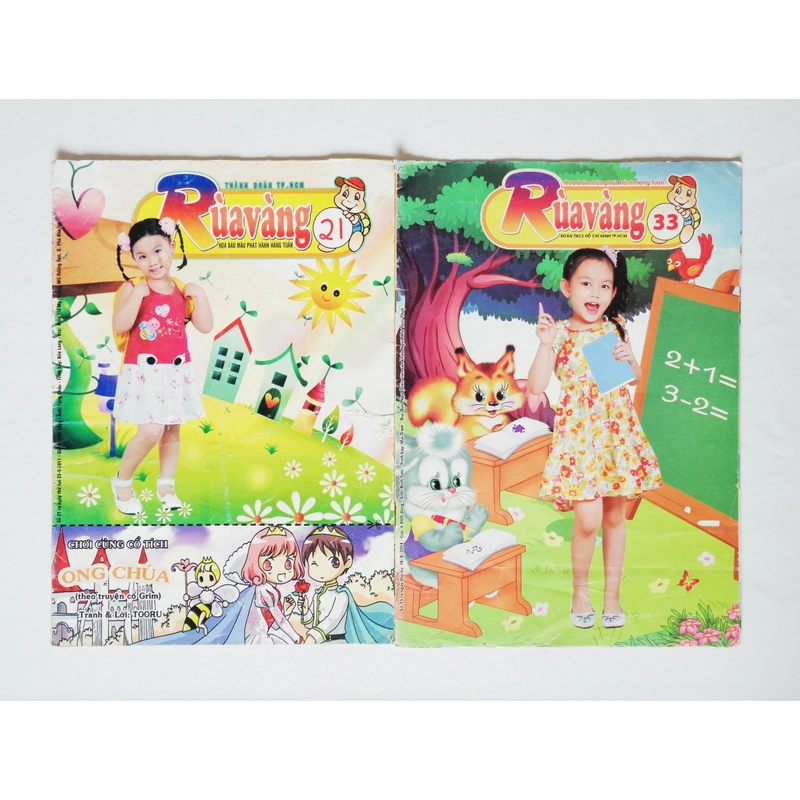Lô 2 cuốn báo Rùa vàng xưa 15738
