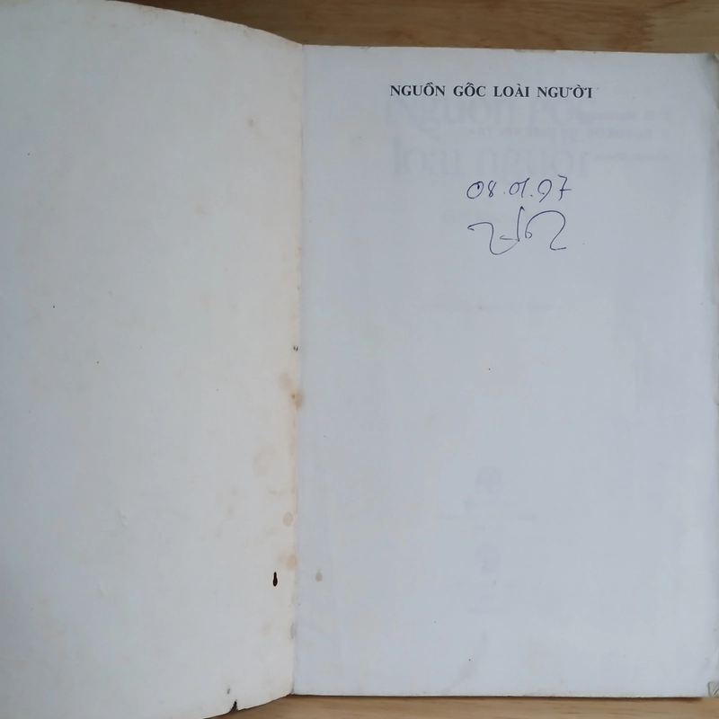 Nguồn Gốc Loài Người (Xb 1986) - G.N. Machusin 470525