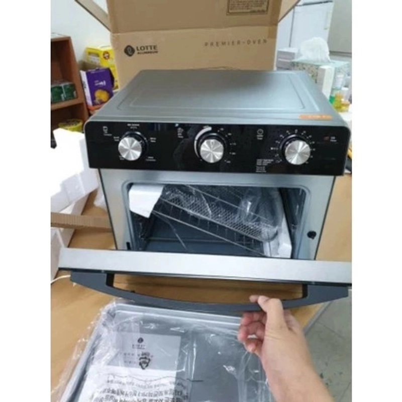 (MUA 1 TẶNG 1) Lò Nướng Lotte Kiêm Nồi Chiên Không Dầu Lotte Model LPT-OAF23-B 472345
