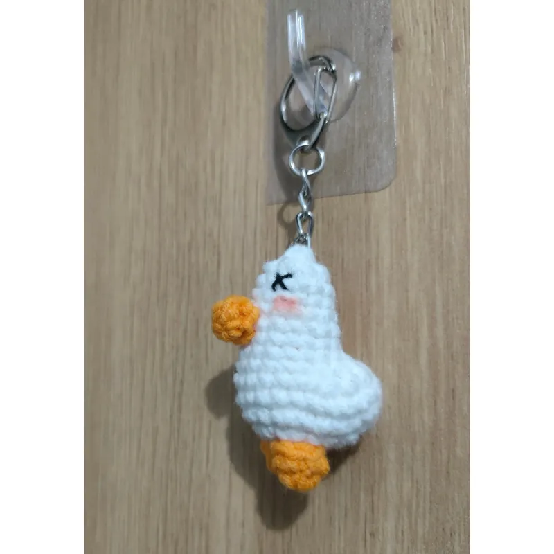 Móc khóa hình vịt ngố 4×3cm (hàng đặt trước) 788623