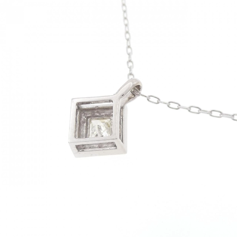 Dây chuyền kim cương K18WG 0.15CT - Hàng hiệu Chính hãng 863542