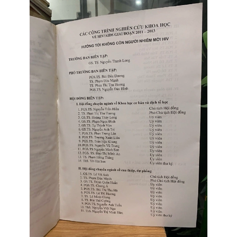Các công trình nghiên cứu khoa học HIV/AIDS về giai đoạn 2011-2013 727976