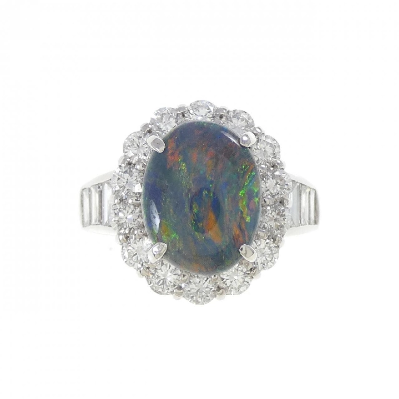 Nhẫn Opal Đen PT900 3.15CT - Hàng hiệu Chính hãng 848879