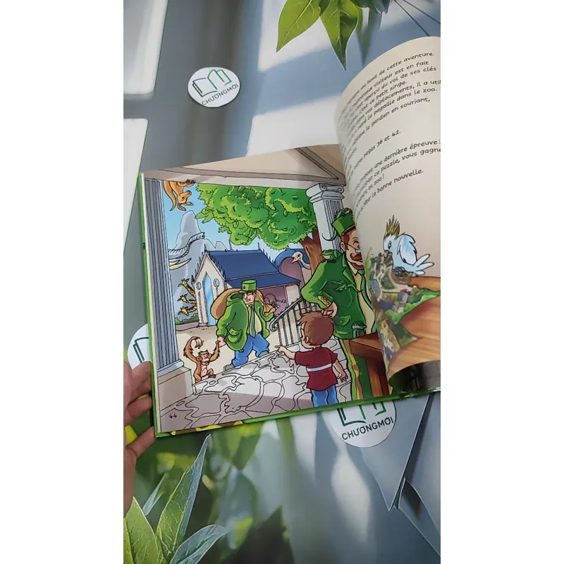 [MIỄN PHÍ BỌC SÁCH] 50 Surprises Au Zoo ( Pháp) 990375