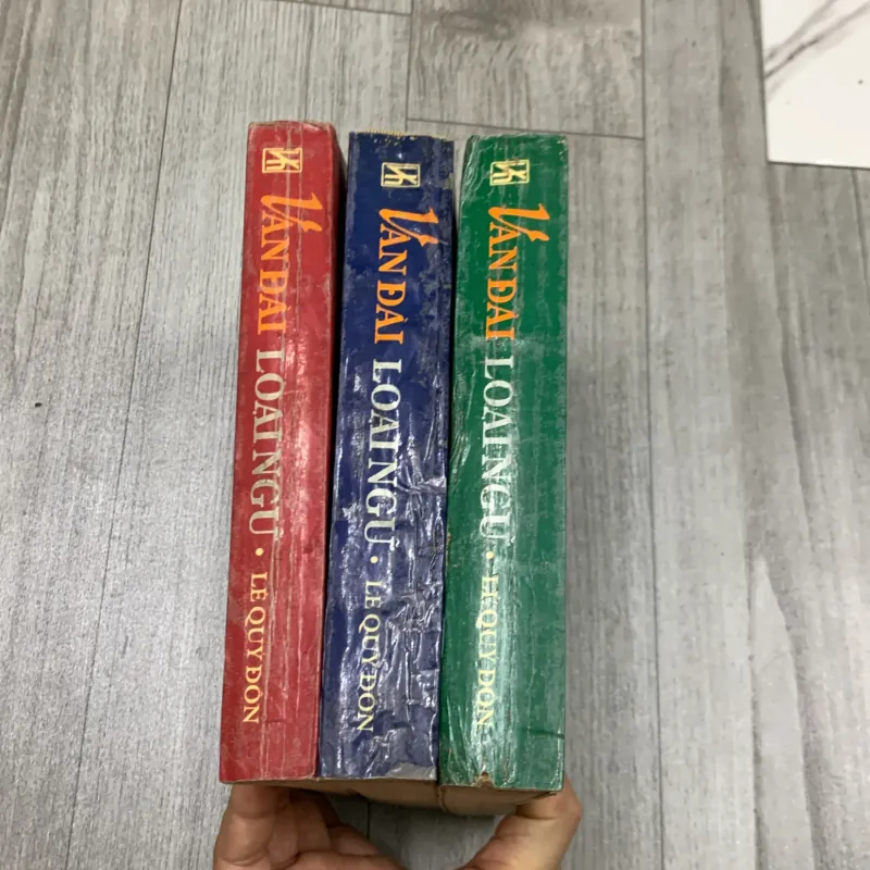 Vân đài loại ngữ - lê quý đôn. Bộ 3 cuốn. 7a2 746953