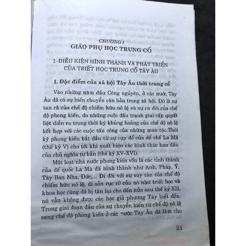 Triết học trung cổ Tây Âu 2003 mới 70% bẩn nhẹ PTS Doãn Chính và PTS Đinh Ngọc Thạch HPB0906 SÁCH LỊCH SỬ - CHÍNH TRỊ - TRIẾT HỌC 915111