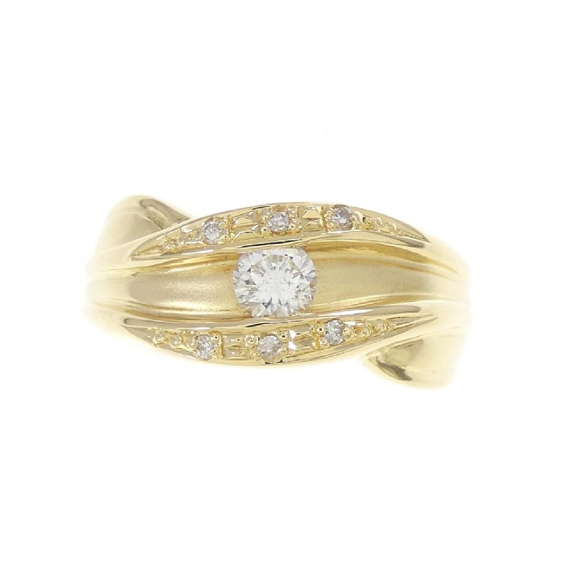 Nhẫn kim cương K18YG 0.22CT - Hàng hiệu chính hãng 850672