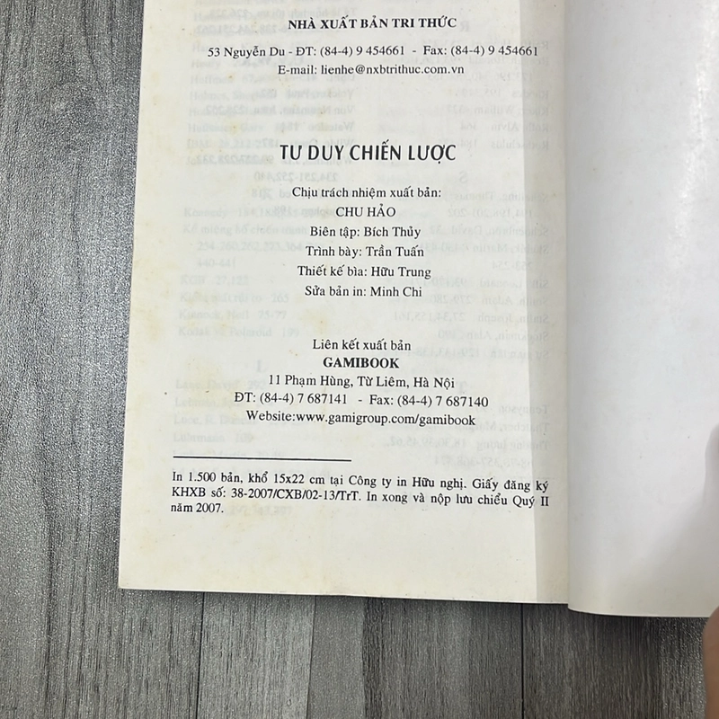 Tư duy chiến lược. 2b3 527749