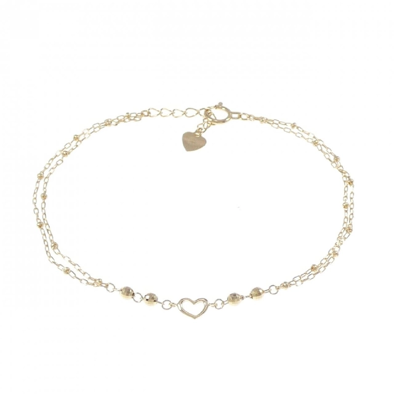 K18YG Dây chuyền hình trái tim - Hàng hiệu Chính hãng 878886