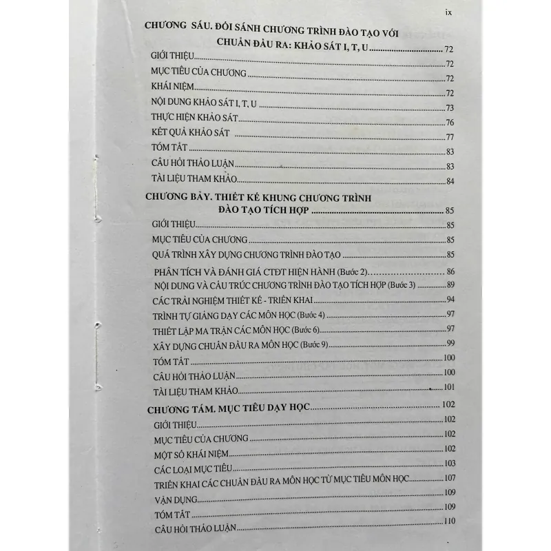 CHƯƠNG TRÌNH ĐÀO TẠO TÍCH HỢP TỪ THIẾT KẾ ĐẾN VẬN HÀNH 702176