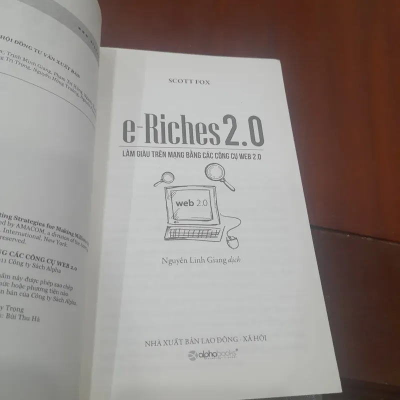 SCOTT FOX, e-Riches 2.0 LÀM GIÀU TRÊN MẠNG BẰNG CÁC CÔNG CỤ WEB 2.0 591756