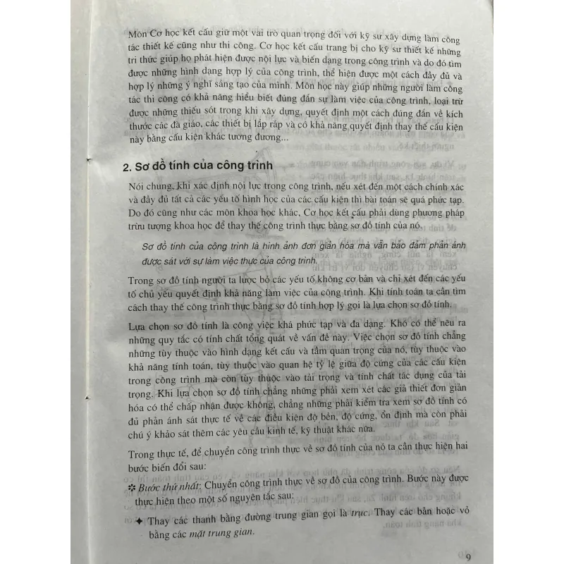 CƠ HỌC KẾT CẤU(Full bộ lý thuyết tập 1 + 2,Bài tập Tập 2) 702216