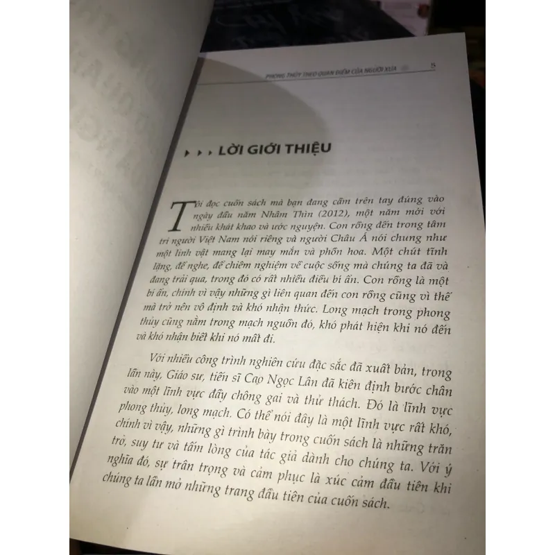 Phong thuỷ theo quan điểm của người xưa  - Cao Ngọc Lân  738781