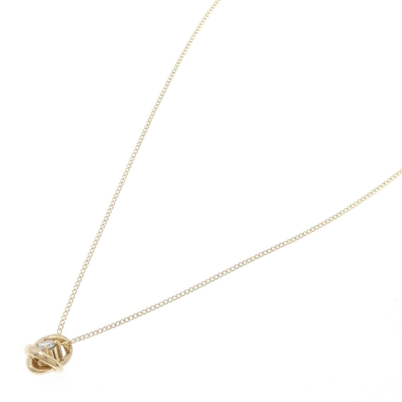 K18YG Dây chuyền kim cương - Hàng hiệu Authentic 860512
