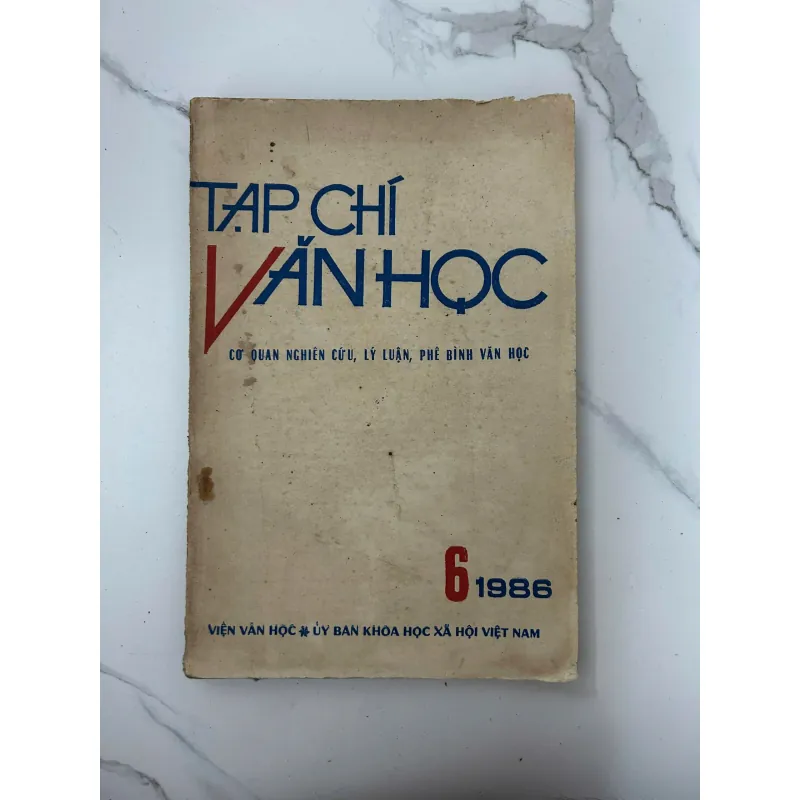 Tạp chí Văn học (Số 6/1986) - Viện Văn học 1023420