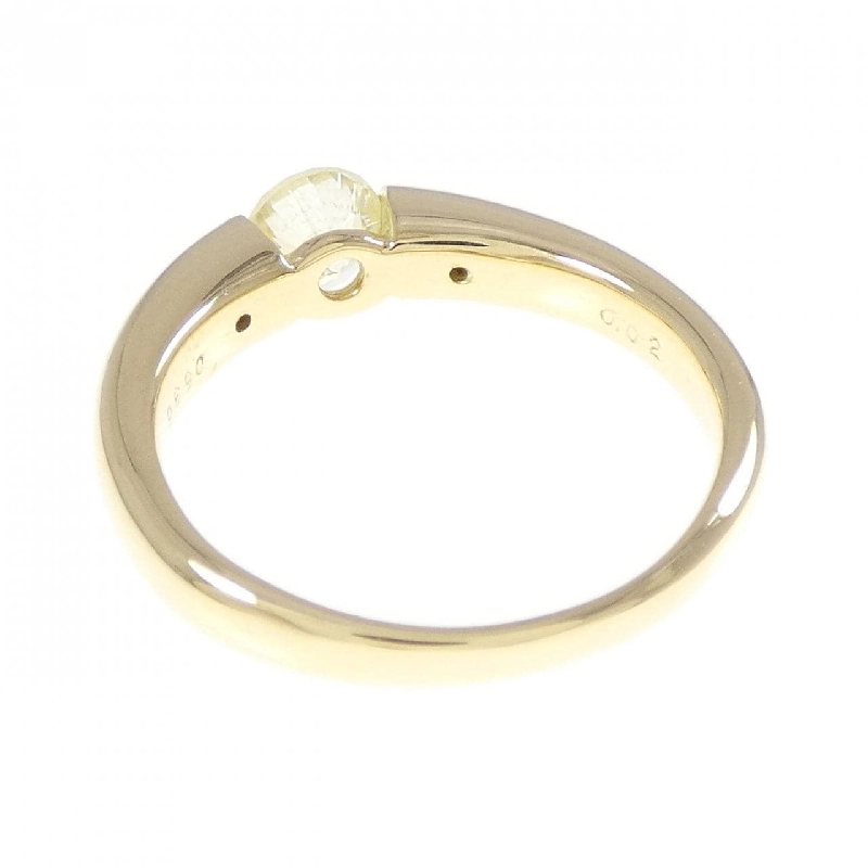 Nhẫn kim cương K18YG 0.536CT - Hàng hiệu Chính hãng 854904