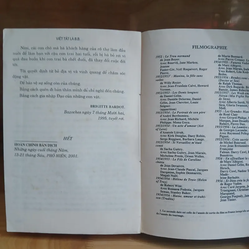 Viết Tắt Là B.B. (Hồi Ký) - Brigitte Bardot 973937