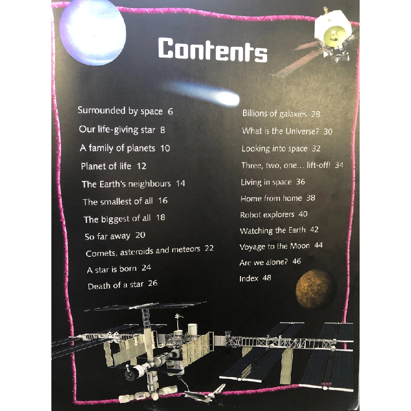 100 Facts SPACE mới 85% bẩn nhẹ Miles Kelly HPB2707 NGOẠI VĂN 450903