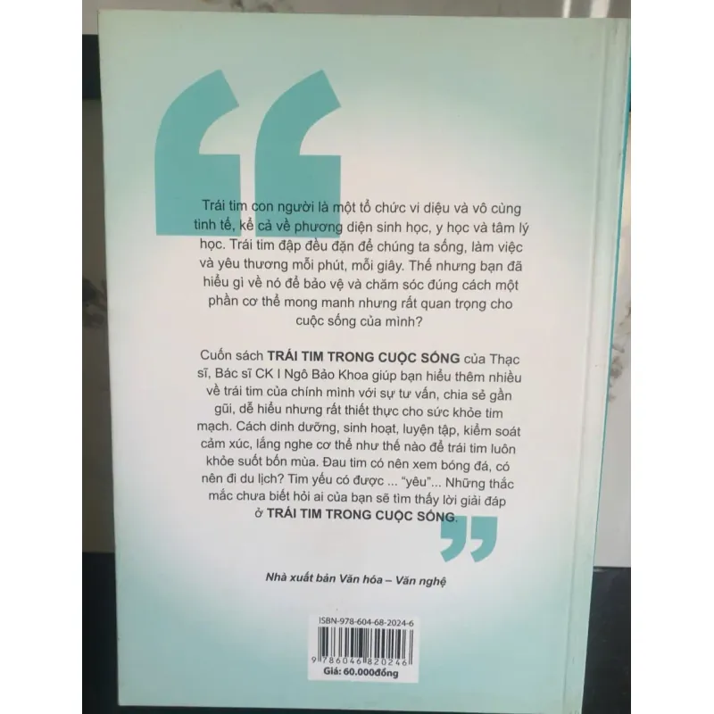 Trái Tim Trong Cuộc Sống - Thạc sĩ Bác sĩ CK I Ngô Bảo Khoa 757863