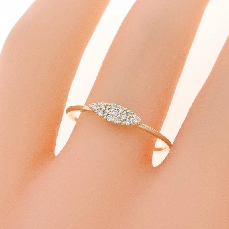 Nhẫn kim cương K10YG 0.06CT - Hàng hiệu Authentic 850092