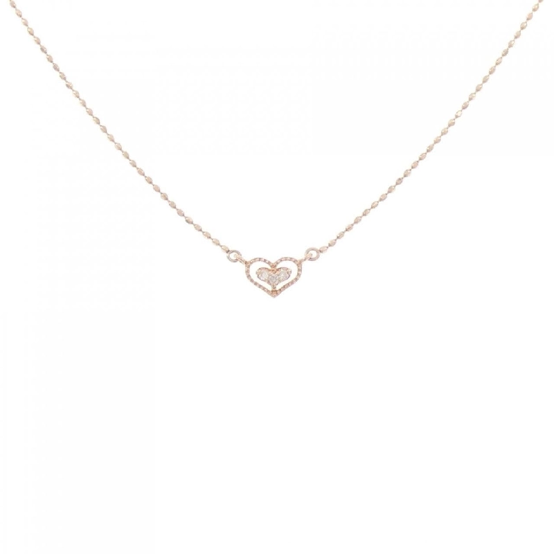 K10PG Dây chuyền kim cương hình trái tim - Hàng hiệu Authentic 863246