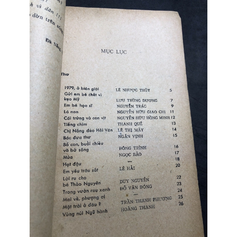 Tiếng chim 1979 mới 50% ố bẩn Nhiều tác giả HPB0906 SÁCH VĂN HỌC 915591