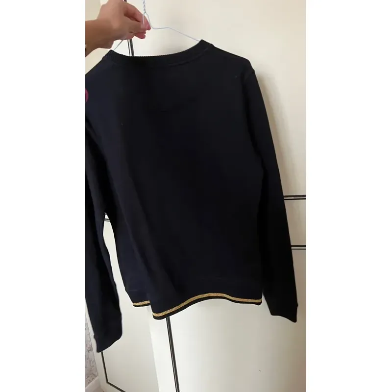 Áo sweater nam Kenzo thêu đầu hổ màu đen size M 757102