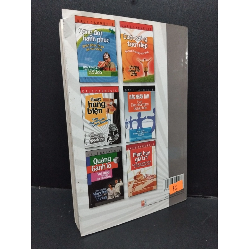 Thuật hùng biện tăng khả năng nói trước đám đông mới 80% bẩn bìa, ố nhẹ 2008 HCM2410 Dale Carnegie KỸ NĂNG 917861