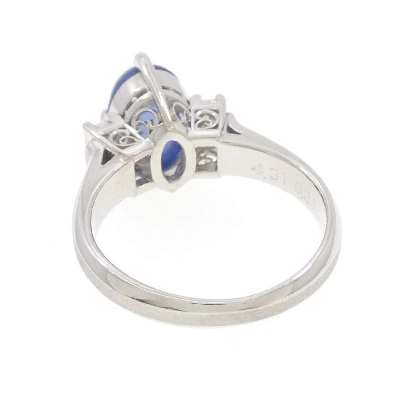 Nhẫn ngọc bích sao PT900 4.31CT 670369