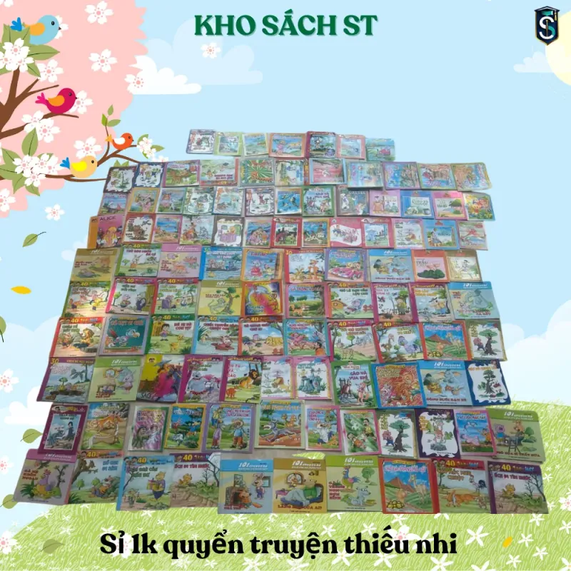 Siêu sale sách thiếu nhi chỉ từ 1k 713729
