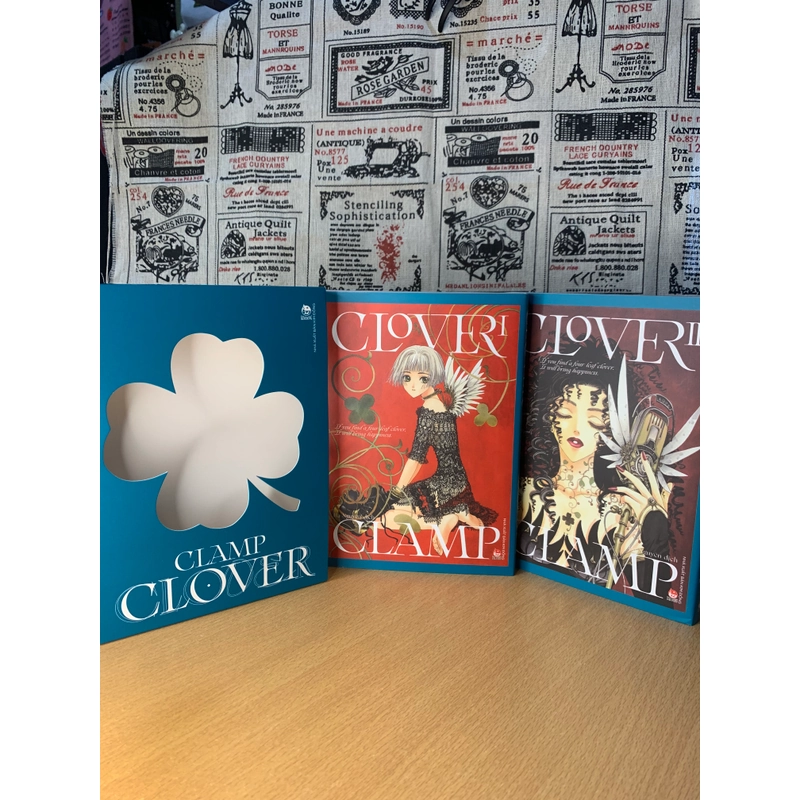 Truyện Manga - BOXSET CLOVER, Mới 99%, tặng kèm Bookmark, Postcard Tô Màu 298580