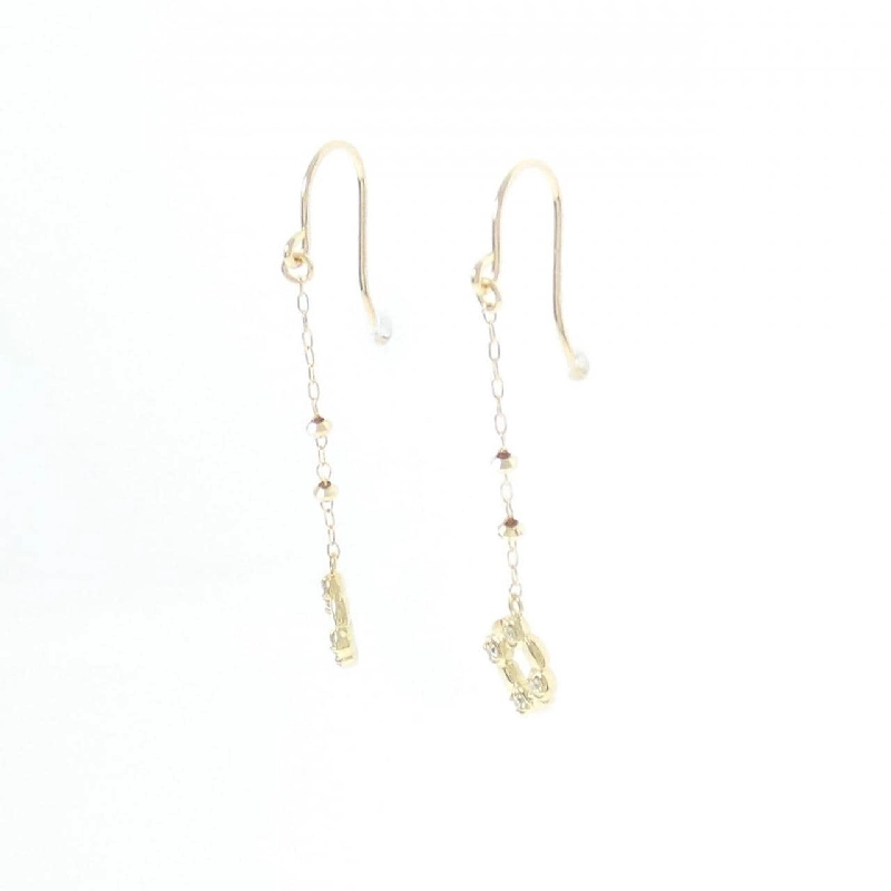 K18YG Bông tai kim cương 0.08CT - Hàng hiệu Chính hãng 869245