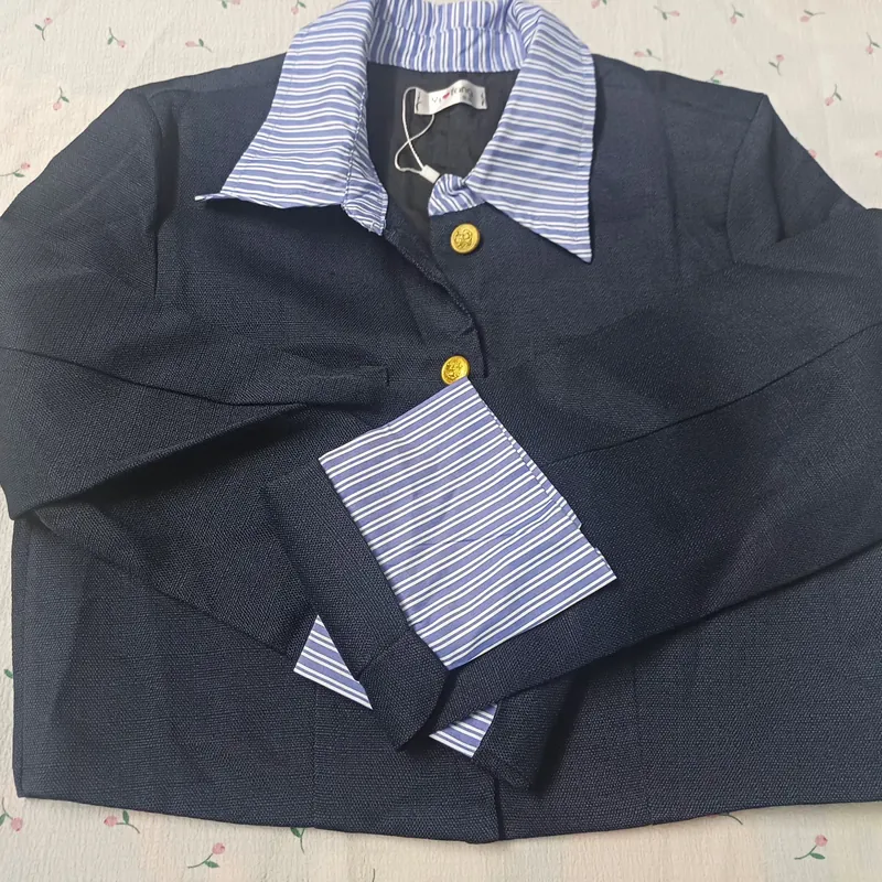 SET ĐỒ DẠ NỮ (ÁO, VÁY, THẮT LƯNG) - XANH THAN 739901