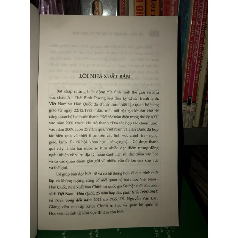 Việt Nam - Hàn Quốc 25 năm hợp tác, phát triển (1992 - 2017) và triển vọng đến năm 2022  595897