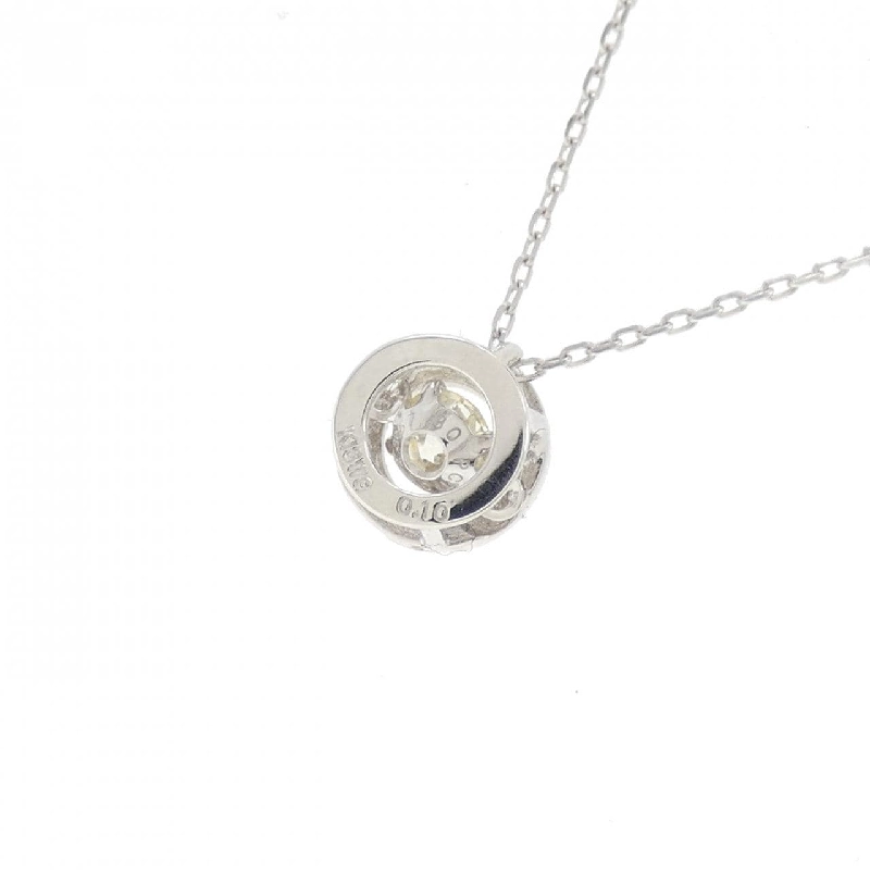 Dây chuyền kim cương K18WG 0.10CT - Hàng hiệu Chính hãng 867730