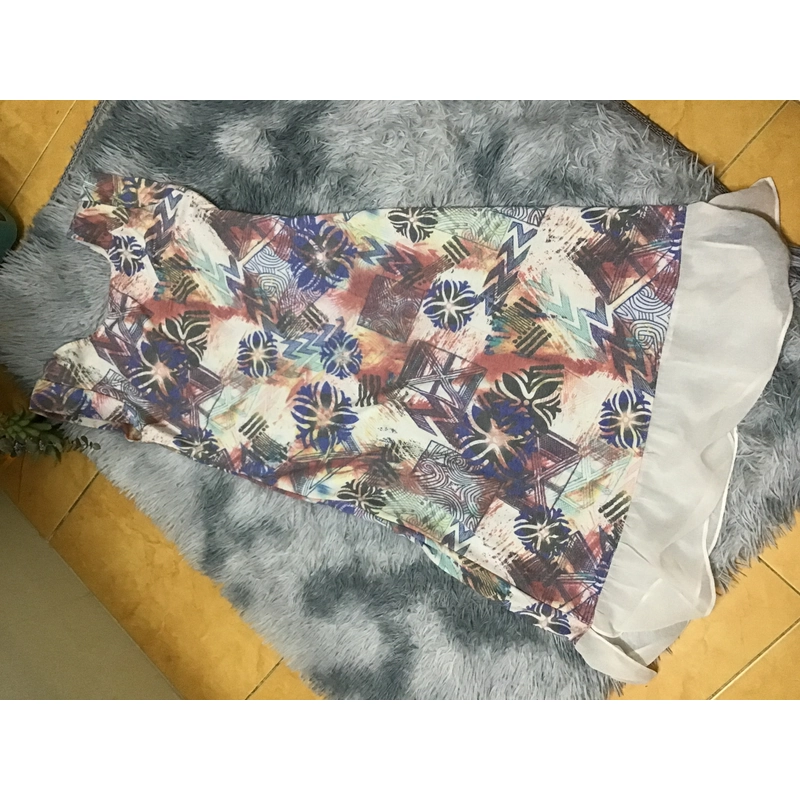 Váy thun cotton form dài suông 524719