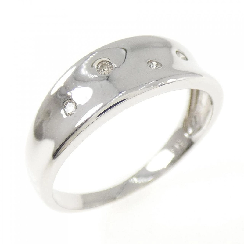 Nhẫn kim cương K18WG 0.06CT 668112