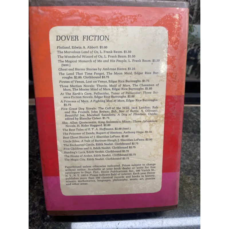 Seven science fiction novels of H.G. Wells hard cover 760411