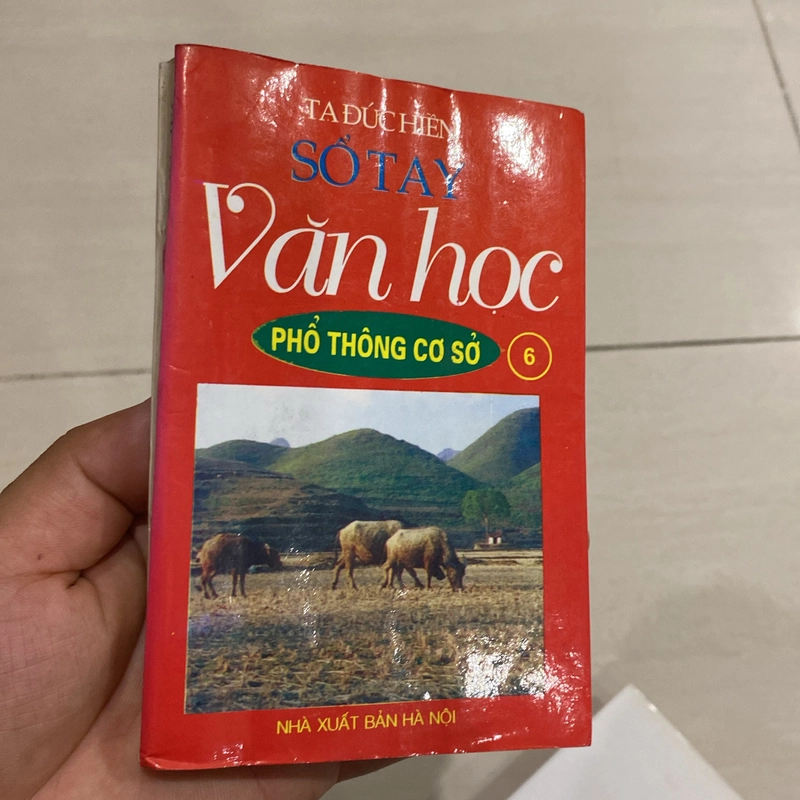 COMBO SỔ TAY VĂN HỌC PHỔ THÔNG CƠ SỞ 6-7-8-9, sách khổ nhỏ bỏ túi, xb 2000-2002 551027