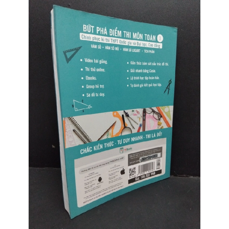 [Phiên Chợ Sách Cũ] Bứt phá điểm thi môn toán 12018 2303 428314