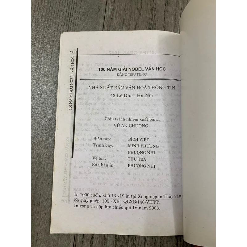100 năm giải nobel. 999 466359
