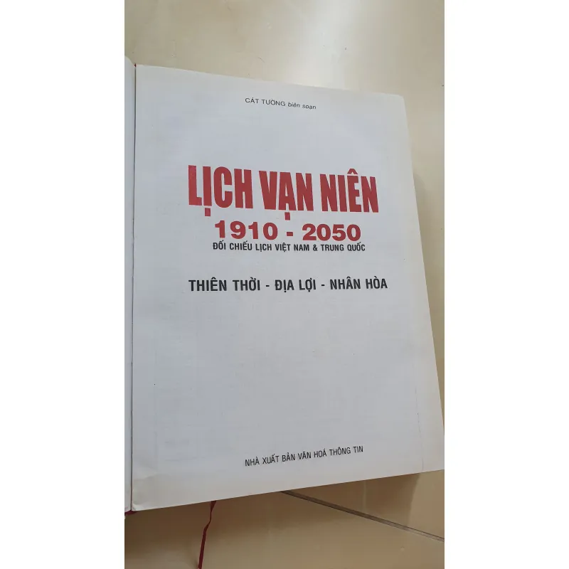 LỊCH VAN NIÊN  1007317