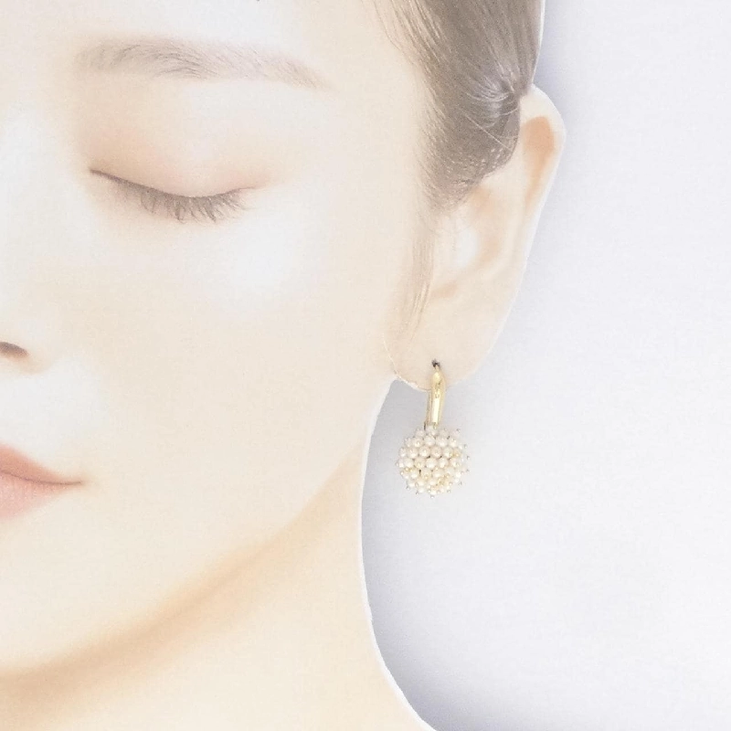 Bông tai ngọc trai nước ngọt 750YG - Hàng hiệu Authentic 871773