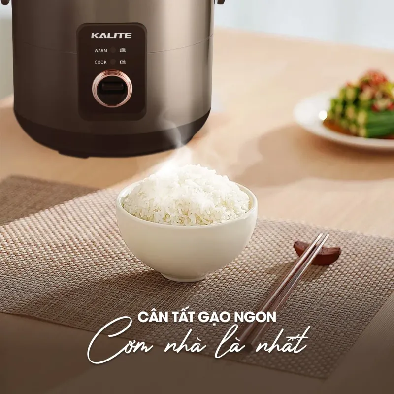 🍚 NỒI CƠM ĐIỆN KALITE KRC8018 – LÒNG GỐM CERAMIC CHỐNG DÍNH, CHỐNG XƯỚC ⚡ 799289