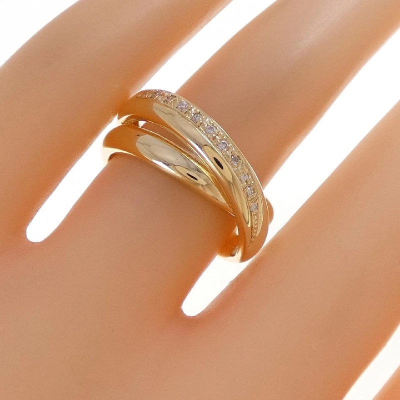 Nhẫn kim cương K18YG 0.07CT - Hàng hiệu Chính hãng 851438